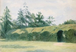 Parter cisowy w Headfort House, hrabstwo Meath autorstwa Richard Doyle