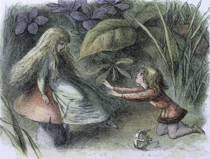 Lilie wodne i wróżki wodne z epoki”, 1869-c1870 (litografia) autorstwa Richard Doyle