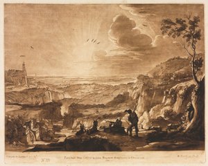 Liber Veritatis: nr 89, Widok rozległego górzystego kraju