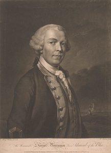Samuela Barringtona autorstwa Richard Earlom