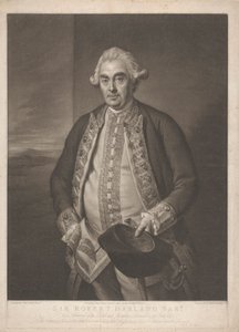 Sir Roberta Harlanda autorstwa Richard Earlom