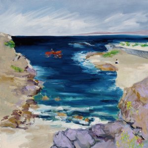 Kajakarz, Monterey Bay, 2019 autorstwa Richard Fox