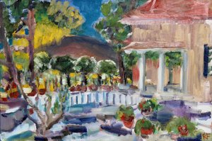 Ganek domu Vallejo, 2016 autorstwa Richard Fox
