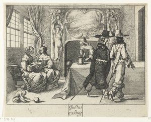 Smak Gustus / Degustacja (tytuł na obiekcie) Pięć zmysłów (tytuł serii) autorstwa Richard Gaywood
