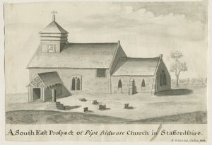 Kościół fajkowy: obraz w sepii, 1777