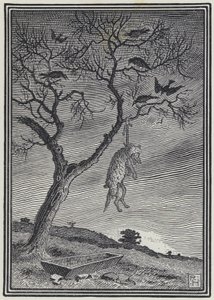 Wilk w owczej skórze (grawerunek)