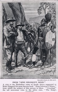 Allan Quatermain autorstwa Richard Henry Brock