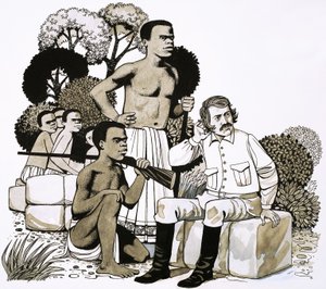 David Livingstone, odkrywca, który odkrył Wodospady Wiktorii