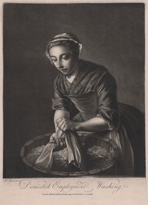 Esmalte de Lavagem Domestick Employment autorstwa Richard Houston