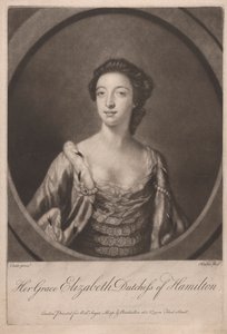 Jej Grace Elżbieta Księżna Hamilton autorstwa Richard Houston