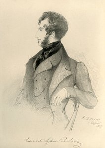 Edward Lytton Bulwer, 1837. autorstwa Richard James Lane