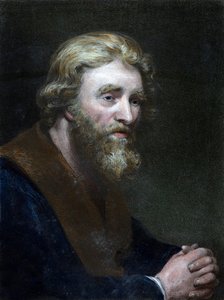 Portret brodatego mężczyzny, XIX wiek.