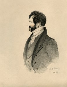 Czcigodny Lincoln Stanhope, 1836. autorstwa Richard James Lane