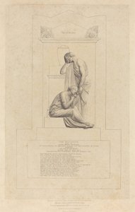 Pomnik Johna Hudlestona autorstwa Richard James Lane after John Flaxman