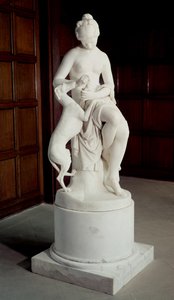 Nimfa wyrywająca cierń z łapy charta autorstwa Richard James Wyatt