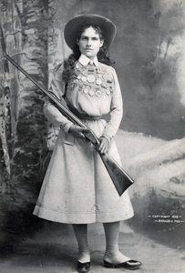 Annie Oakley, wyd. ok.1899 autorstwa Richard Kyle Fox
