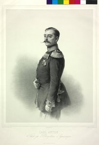 Carl Anton książę z rodu Hohenzollernów Sigmaringen autorstwa Richard Lauchert