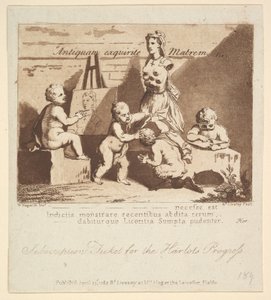 Chłopcy podglądający naturę, 1782.