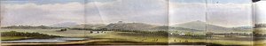 Harrow, Little Primrose Hill i Primrose Hill, fragment z „Panoramicznego widoku wokół Regent