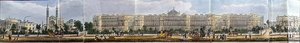 Kościół i szpital św. Katarzyny oraz taras Cumberland, fragment z „Panoramicznego widoku wokół Regent