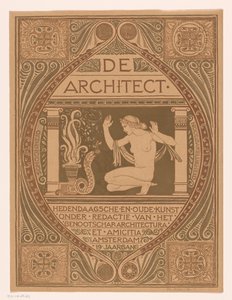 Projekt okładki dla: De Architect, 1911