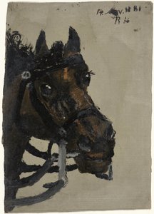 głowa konia autorstwa Richard Nicolaüs Roland Holst