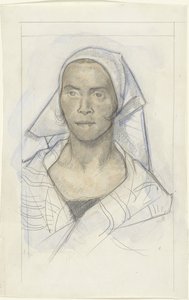Portret kobiety w chuście