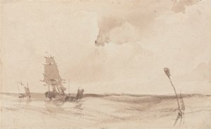 Pejzaż morski autorstwa Richard Parkes Bonington