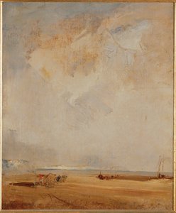 Widok na plażę w Normandii ... autorstwa Richard Parkes Bonington