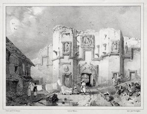 Stara brama w Stirling, 1826. autorstwa Richard Parkes Bonington