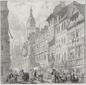 Ulica Gros Horloge, Rouen
