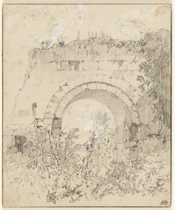 Ruiny Bramy autorstwa Richard Parkes Bonington