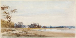 Słone bagna w pobliżu Trouville autorstwa Richard Parkes Bonington