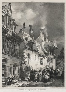 Malownicze i romantyczne podróże po starożytnej Francji, Franche-Comté..., 1825. autorstwa Richard Parkes Bonington