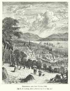 Greenock i Clyde autorstwa Richard Principal (after) Leitch