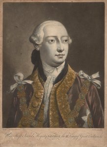 Król Jerzy III, ok. 1762 (mezzotinta)