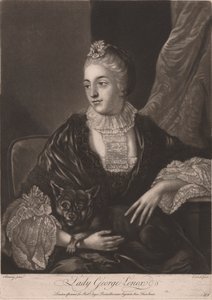 Lady George Lenox autorstwa Richard Purcell
