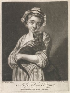 Miss and her Kitten (Rural Life) polonês