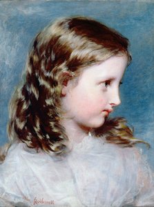 Głowa dziewczyny, 1860 (panel)