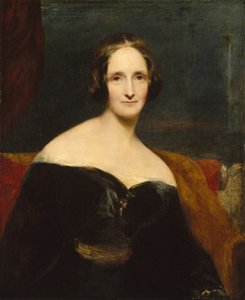 Portret Mary Shelley, pisarki brytyjskiej, ok. 1840 (olej na płótnie)