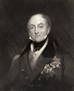 Sir Gore Ouseley, 1st Baronet, ryt. H. Cook, z „Narodowej Galerii Portretów, tom IV”, wydana ok. 1835 (lito)