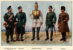 Rodzaje armii rosyjskiej, 1919.
