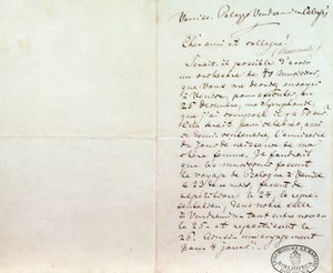 Odręczny list Richarda Wagnera do Luigiego Mancinellego, 10 grudnia autorstwa Richard Wagner