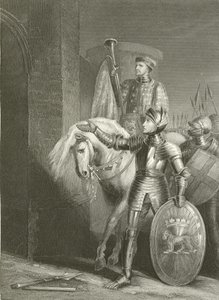 Król Henryk V, przed Harfleur autorstwa Richard Westall