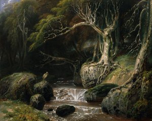 Krajobraz - samotność autorstwa Richard Westall