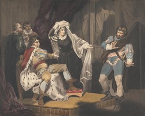 Postacie teatralne o tronie autorstwa Richard Westall