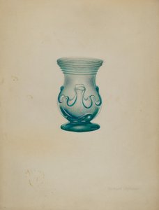 Szklana waza autorstwa Richard Whitaker