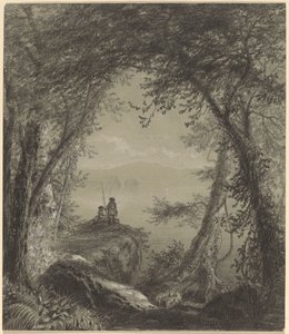 Jezioro George autorstwa Richard William Hubbard