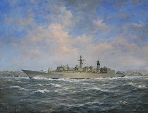 H.M.S. Chatham Type 22 (Partia 3) Fregata, 1996 r.