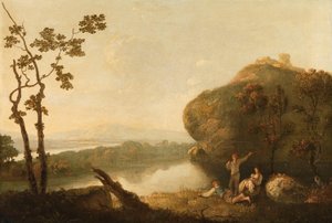 Widok w pobliżu Rzymu autorstwa Richard Wilson